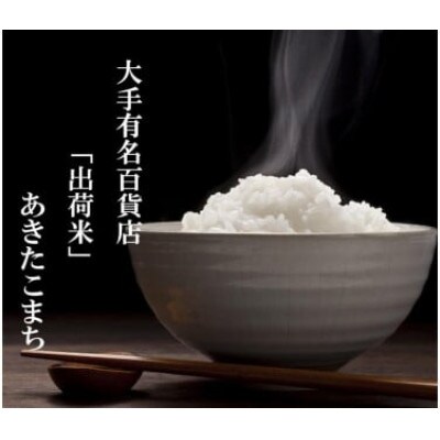 【毎月定期便】全6回 20kg(5kg×4袋) 大手有名百貨店出荷米　あきたこまち全6回