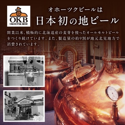 【毎月定期便】オホーツクビール24本セット 全3回
