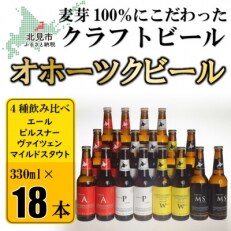 2023年5月発送開始『定期便』オホーツクビール18本セット全3回