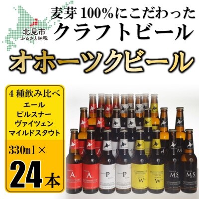 2023年8月発送開始『定期便』オホーツクビール24本セット全3回