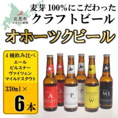 2023年7月発送開始『定期便』オホーツクビール 6本セット全3回 | ふるさと納税のお礼品