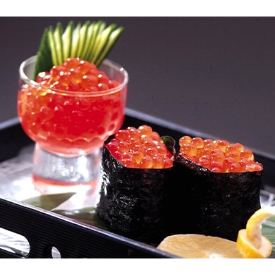 【2024年2月上旬発送】北海道オホーツク産 いくら醤油漬(70g×3瓶・箱入・冷凍)