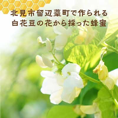 【国産蜂蜜】はちみつ食べ比べセット450gパッカー容器2本(白花豆蜂蜜、百花蜂蜜)