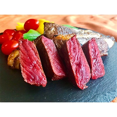 2021年12月発送開始『定期便』北見エゾシカ熟成　ロースステーキ 約580g×1パック全3回