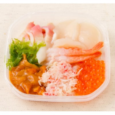【3種の海鮮丼が楽しめる】計12個入 海鮮丼4個・貝鮮丼3個・プレミアム海鮮丼5個　ツブ　タコ