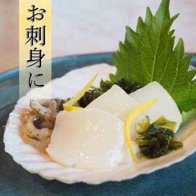 2022年4月発送開始『定期便』北海道 ほたて貝柱1.2kg(300g×4箱) 生食用 全3回