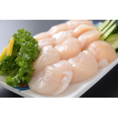 【さとふる限定】捕れたて新鮮活帆立　32枚　冷蔵便届け