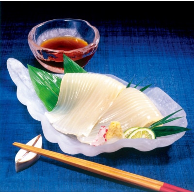 【さとふる限定】美味お刺身帆立(500g)&イカソーメン(450g)セット