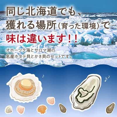 【2025年10月より順次発送予定】カキ貝(2年物・2kg)・ほたて(2kg)