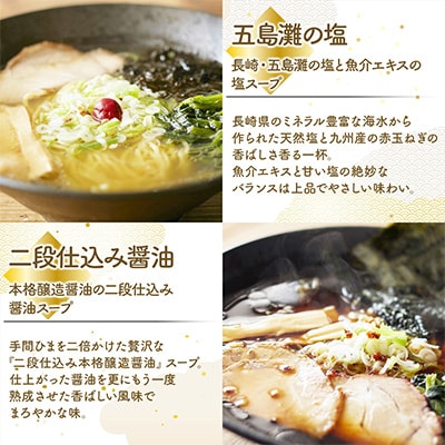 【毎月定期便】6種の味が楽しめる北海道産小麦ラーメン12食セット全3回