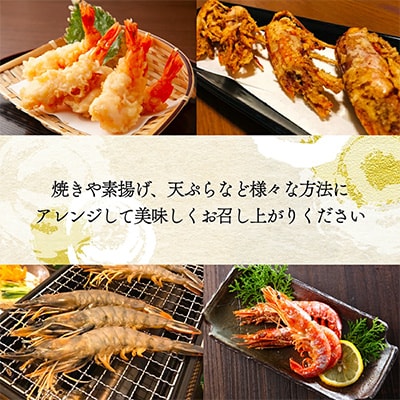 「天使の海老」を灰干ししちゃいました　5尾×3P