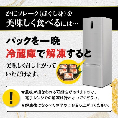 【毎月定期便】本ずわいがに人気部位2種!「アレンジ自在の肩肉100g×5P」&「訳あり爪」全2回
