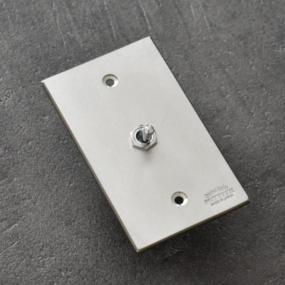 HITTITEのステンレス製　トグルスイッチA(1口長方形)