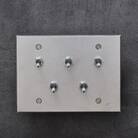 HITTITEのステンレス製　トグルスイッチJ(5口長方形)