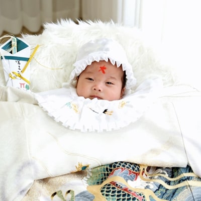 お宮参り衣裳と写真撮影(小児1名様)