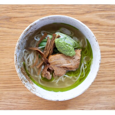 【京都府産　ねぎ使用】木津川ねぎ塩ラーメン&熟成醤油ラーメン　2人前×2セット