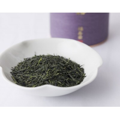 福寿園 宇治かぶせ茶朝露 110g缶