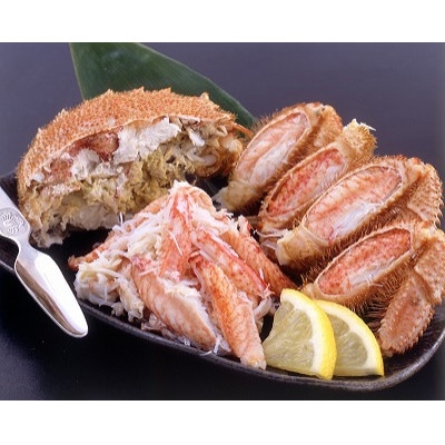 前浜茹で毛がに450～500g×2尾