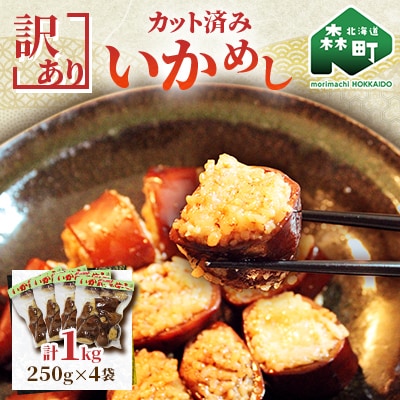 【訳あり】カット済みいかめし1kg