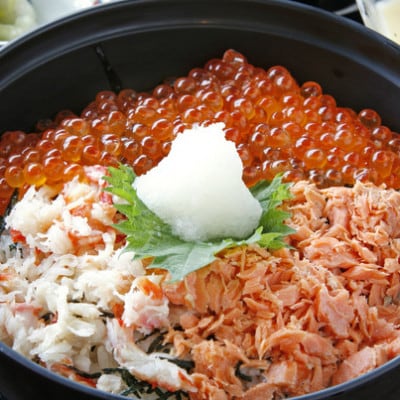 北海道産 毛がに甲羅盛(約150g×2個)※カニみそ入り