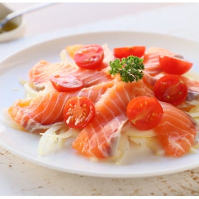 脂の極みを食べ比べ アトランティックサーモン【ロイン&ハラス】2種セット(計約500g以上)鮮度抜群