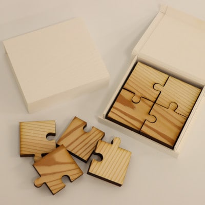 Uzukuri Puzzle 2点セット(4ピース・9ピース)