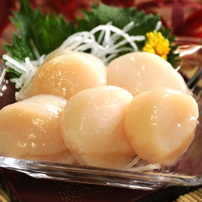 [北海道噴火湾産]刺身用　玉冷ほたて貝柱 800g