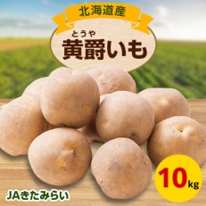 JAきたみらい「黄爵(とうや)いも」 10kg