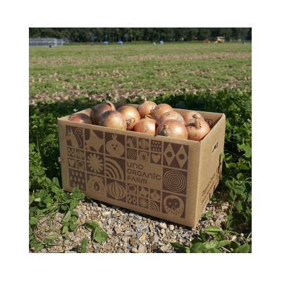 UNO ORGANIC FARM　北海道訓子府産　オーガニック玉ねぎ　10kg　【有機JAS認証】