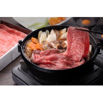 赤城和牛と下仁田ねぎのすき焼きセット300