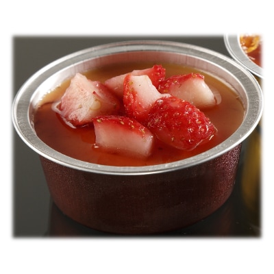 とちおとめのカタラーナと佐野団子