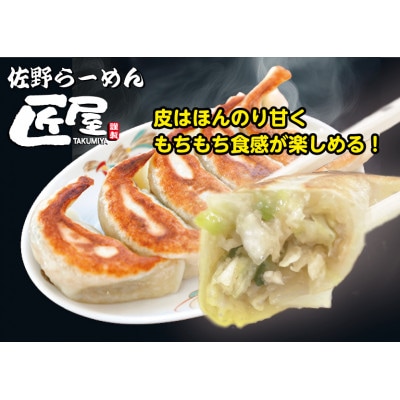 手作り佐野餃子　1kg(1個あたり40g×25個)