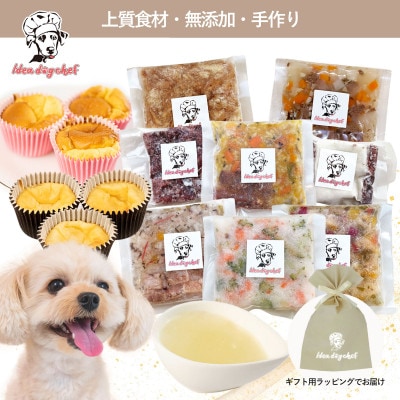 【プレミアム・ドッグミールセットB】犬用ごはん 無添加 手作り Idea dog chef