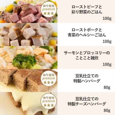 【プレミアム・ドッグミールセットB】犬用ごはん 無添加 手作り Idea dog chef