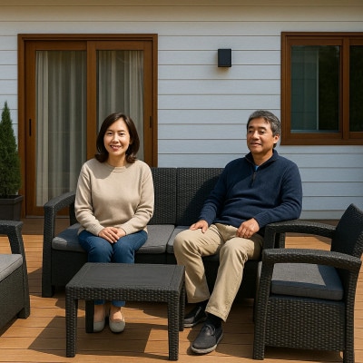 グレス ガーデンソファセット(5人用)西濃運輸営業所引き取り限定