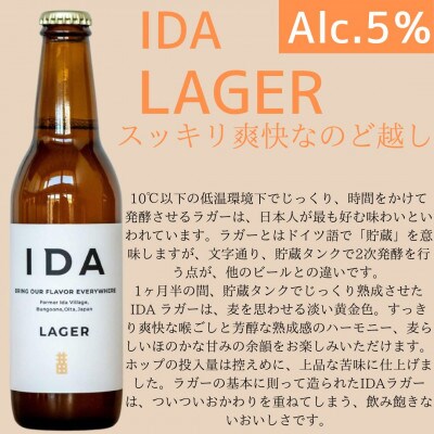 クラフトビール IDA 3種 飲み比べ 6本セット