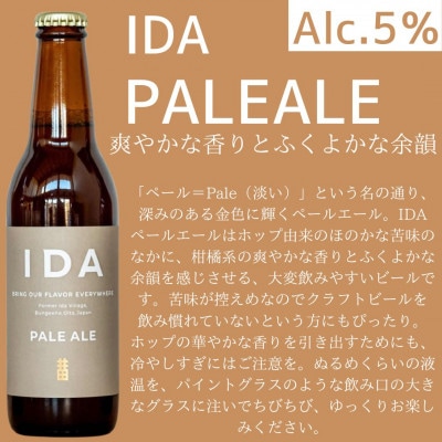 クラフトビール IDA 3種 飲み比べ 6本セット