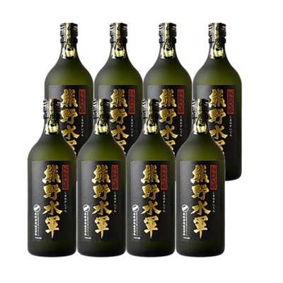 本格米焼酎 熊野水軍 720ml 【8本セット】/尾崎酒造(C002)