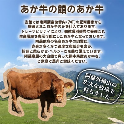 【阿蘇あか牛】ミンチ・角切り煮込み用セット950g