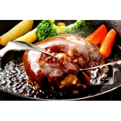 熊本県産和牛　くまもとあか牛100%使用　くまもとあか牛ハンバーグ　150g×11個【南阿蘇村】