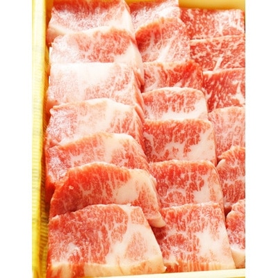 あか牛カルビ焼肉用 400g 焼肉のたれ付き(南阿蘇村)