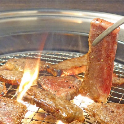 あか牛カルビ焼肉セット(あか牛バラカルビ400g あか牛のたれ200ml付き)(南阿蘇村)