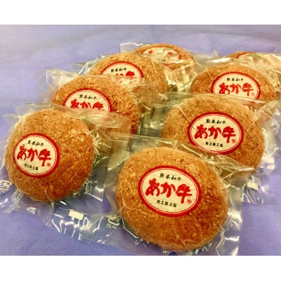 あか牛ハンバーグ　120g×8個入り(南阿蘇村)