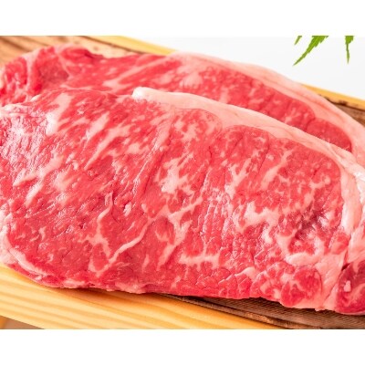 肥後の赤牛 ロースステーキ 500g(熊本県産和牛)【南阿蘇】