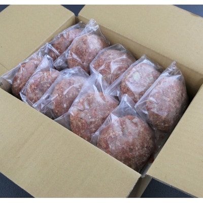 馬肉ハンバーグステーキ　150g×10個(南阿蘇村)