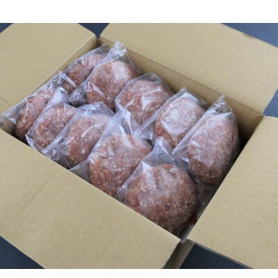 【毎月定期便】肥後の赤牛ハンバーグ　150g×10個(南阿蘇村)全6回