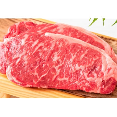 【3週間毎定期便】肥後の赤牛 ロースステーキ 500g(熊本県産和牛)(南阿蘇村)全3回