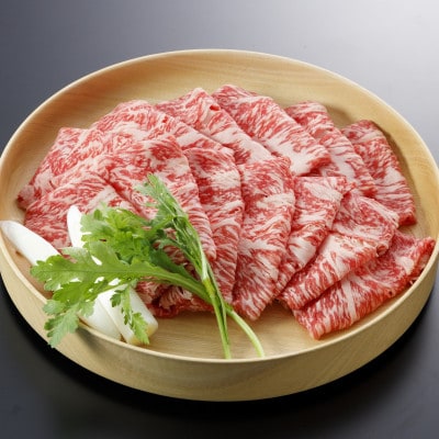 【毎月定期便】くまもと黒毛和牛　すき焼き用500g(南阿蘇村)全3回