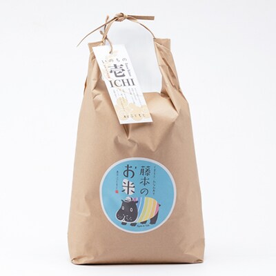 熊本県南阿蘇村産 令和6年産 特別栽培米 いのちの壱(玄米)5kg×2【虹色のかば】