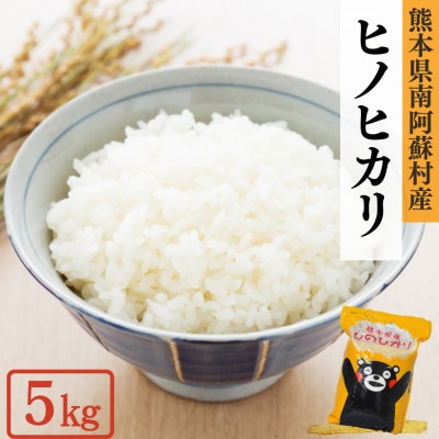 熊本県産ヒノヒカリ(白米)5kg(5kg×1袋)(南阿蘇村)